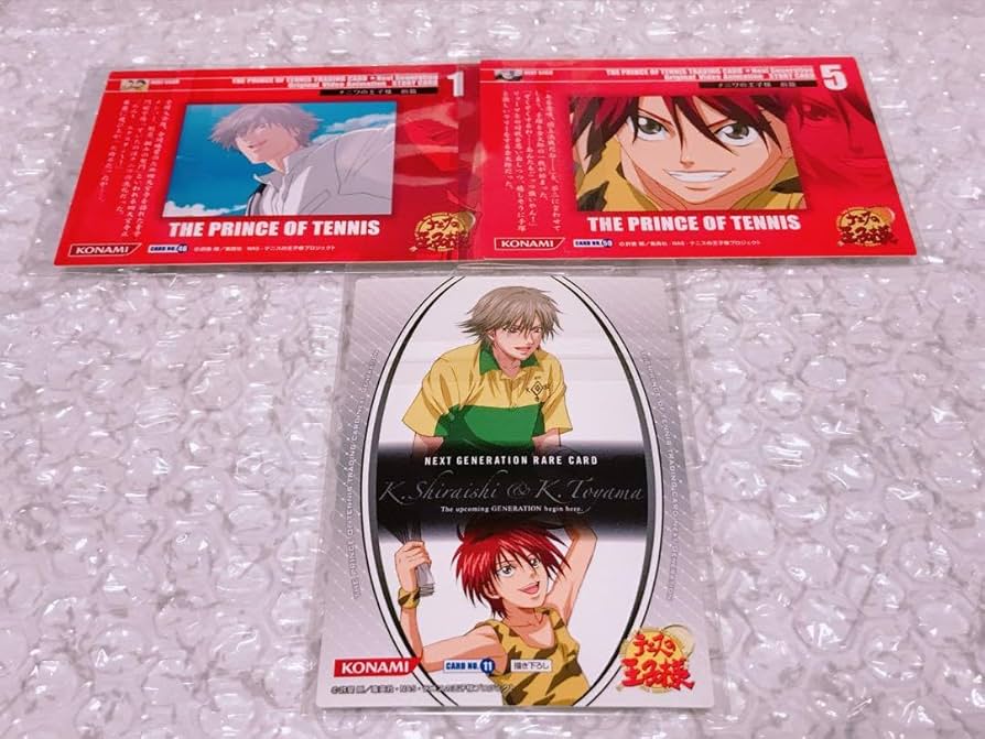 【貴重】テニスの王子様 トレーディングカード ファイル 専用カード全9種入り 貴重】テニスの王子様 トレーディングカード ファイル 専用