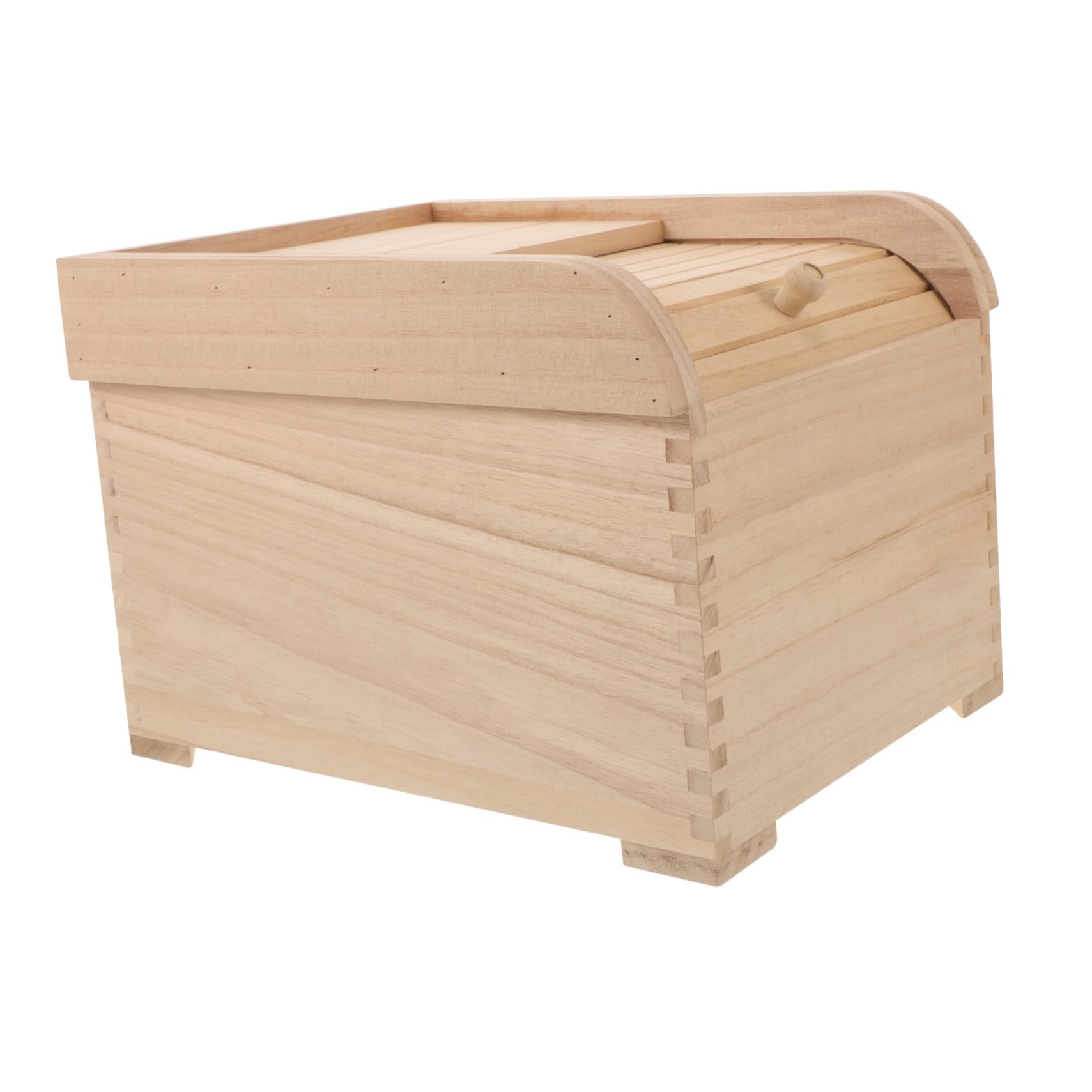 Riz propre et sec en cuisine grâce à la boîte en bois massif UKCOCO 5kg