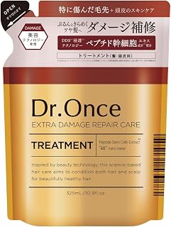 Dr.Once ドクターワンス SR トリートメント本体 頭皮ケア 髪質改善 ペプチド幹細胞エキス成分 400ml