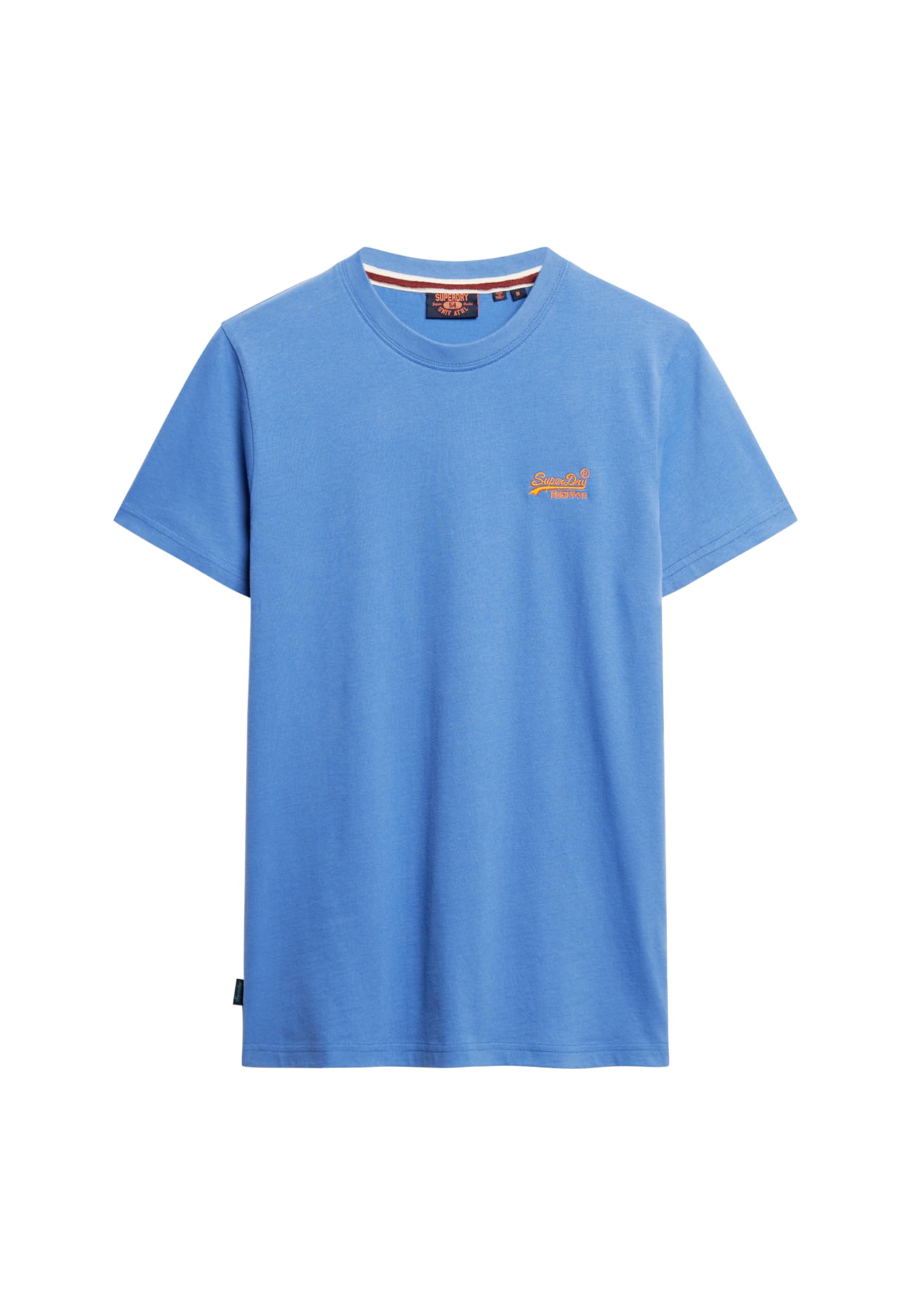 Superdry Men's Vintage Logo Shirt, Blue, S