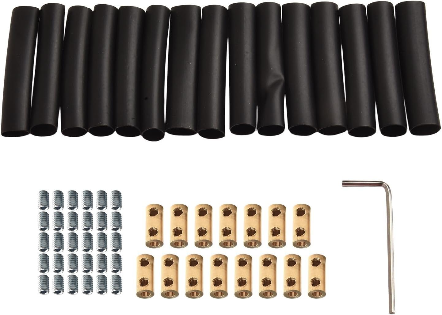 Direct Burial Cable Splice Kit Underground Wire Connector for 12 AWG - for proof Copper Terminal with Heat Shrink for Irrigation