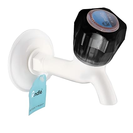 NEW WARE PVC Bib Cock Long Body Faucet Plastic Water Tap for Bathrooms and Washing Plastic Machine Long Body Bib Cock