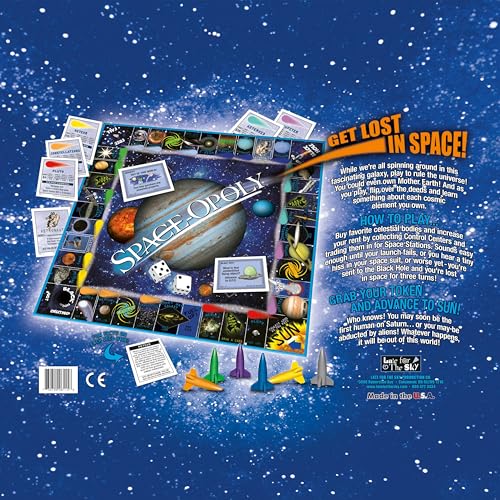 Late for The Sky Space-Opoly Juego de Mesa de Aventura Espacial miniatura 5