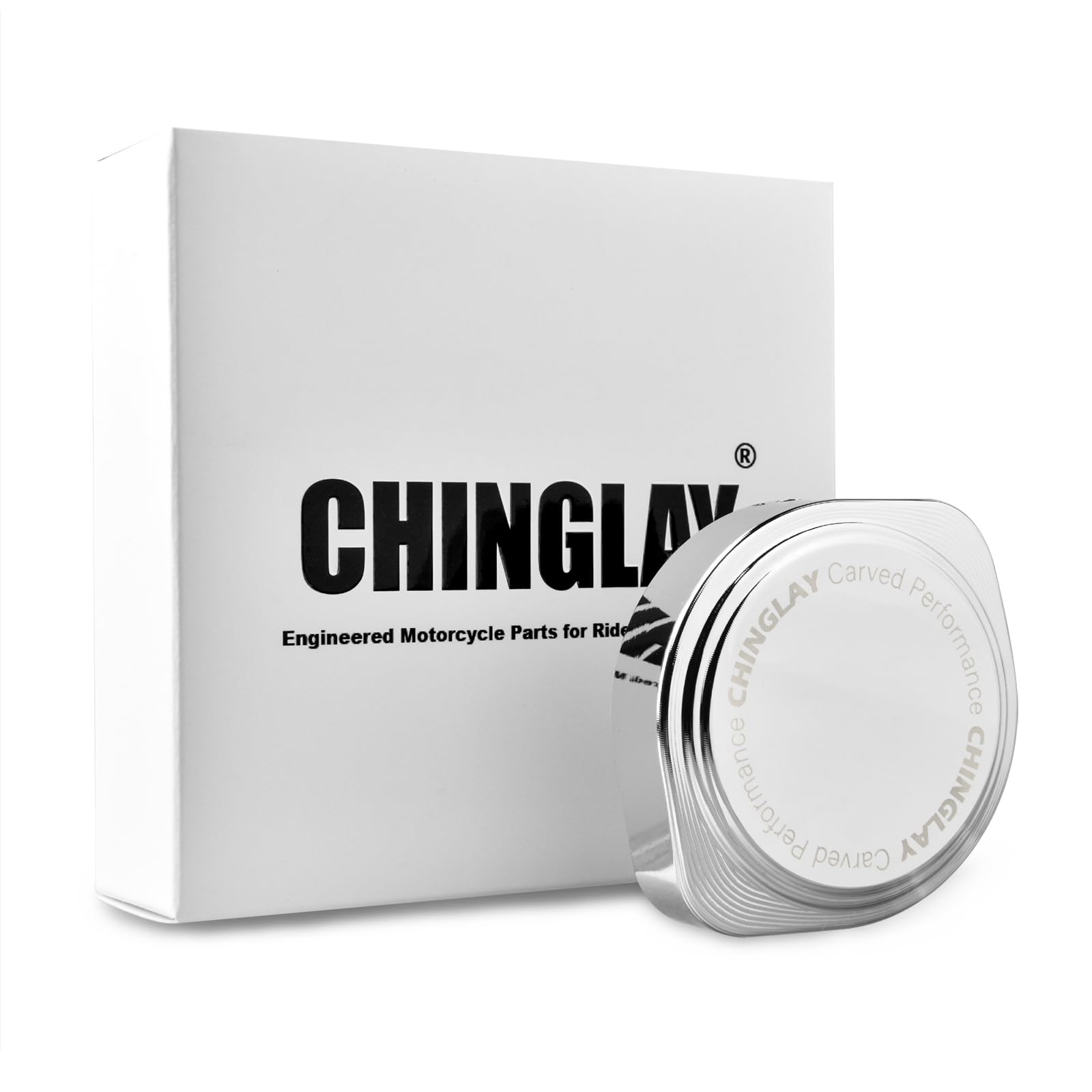 Amazon | CHINGLAY バイク用 ラジエターキャップカバー：CNCアルミ製