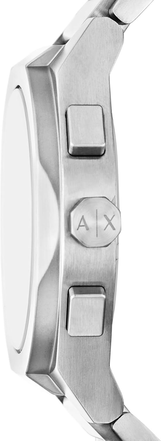 Armani Exchange A|X Chronograph Watch for Men; Men's Watch with Leather, Stainless Steel or Silicone Band - Image 3