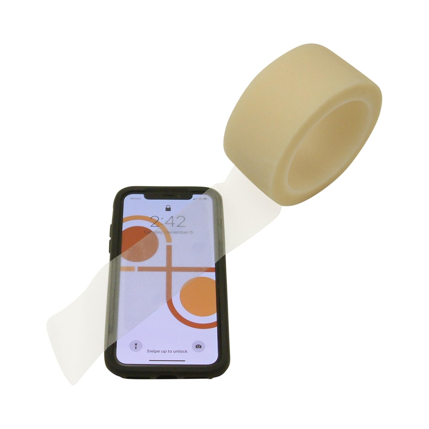 Patco 3900R/CLR601F36 3900R Embossed Removable Protective Film Tape: 6" x 36 yd. / full-width, Clear