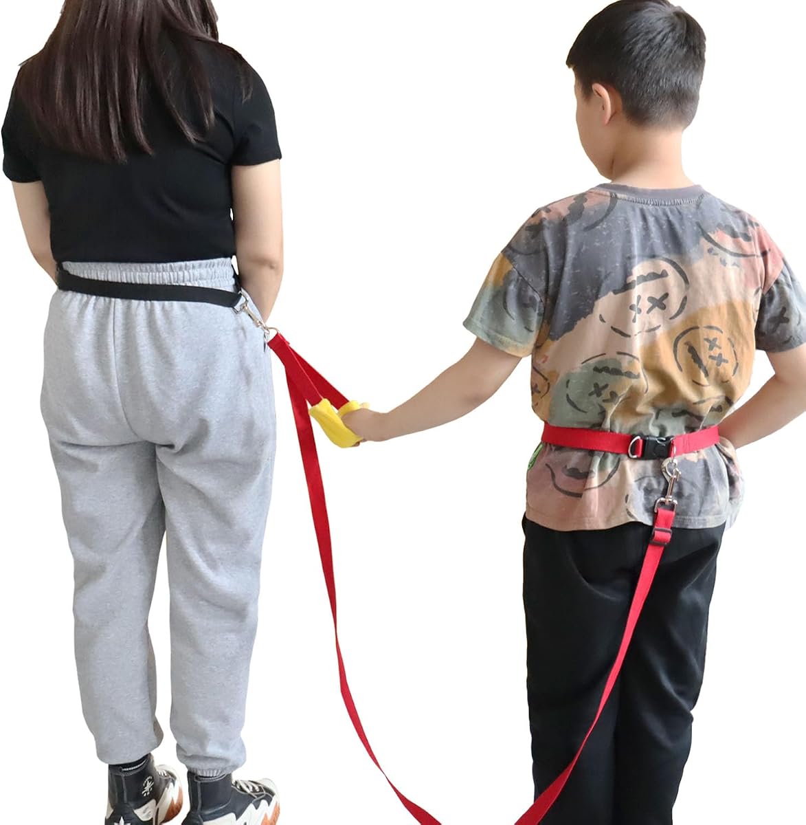 pinklilycare Autismo Cinturón de seguridad manos libres Arnés para caminar para niños más grandes con correa ajustable para necesidades especiales de TDAH