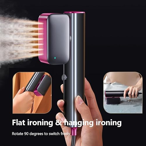 Miniatura 3 de Vaporizador para ropa, vaporizador portátil de mano, ligero solo 0.8 libras, calentamiento rápido de 15 segundos, 10 minutos de vapor continuo,