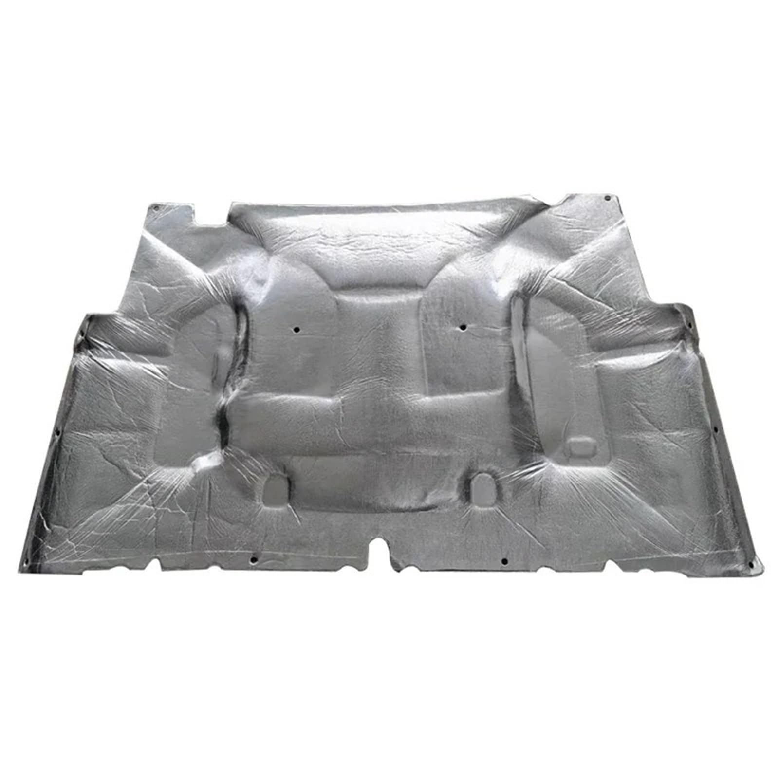 Xexjhqq Silver Car Hood Engine Insulation Pad For Jeep For Wrangler Jk 2018~2023 Engine Soundproof Cotton Mat Front Hood Engine Heat Sound Insulation Pads Cover Car Accessories(Silver)