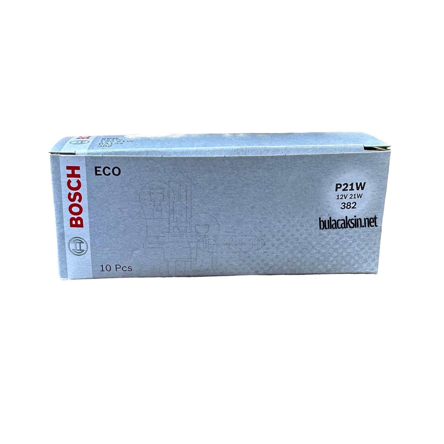 BOSCH Ampul 12V 21W 93 BA15s Sinyal Tek Duy 10 ADET