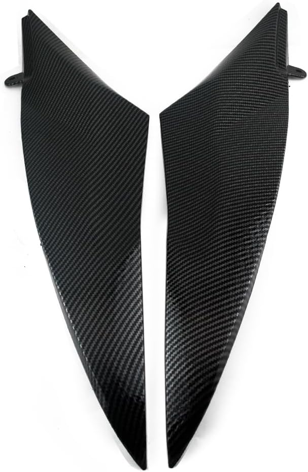 Motorcycle Side Fairing Panel Gas Tank Cover ABS Plastic Carbon Pattern Fits for Yamaha 2006-2007 YZF R6