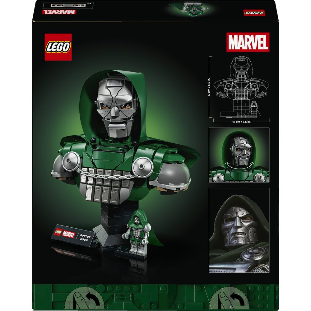 LEGO Super Heroes 76345 | zestaw superbohaterów, model kolekcjonerski, prezent dla fana superbohaterów, 379 elementów