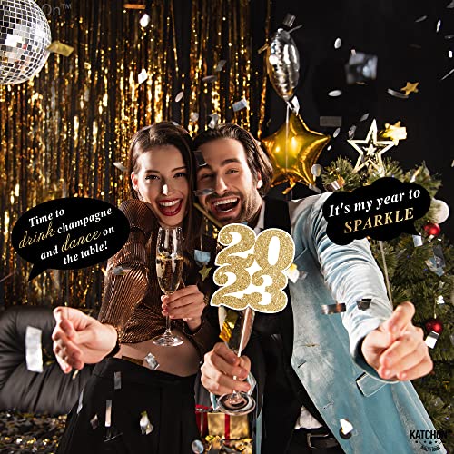 New Years Photo Booth Props 2023 - Pack Of 35, New Years Eve Party Supplies 2023 | Happy New Year Decorations 2023, New Years Eve Photo Booth Props 2023 | New Years Photo Props, Nye Decorations 2023 #TOP2