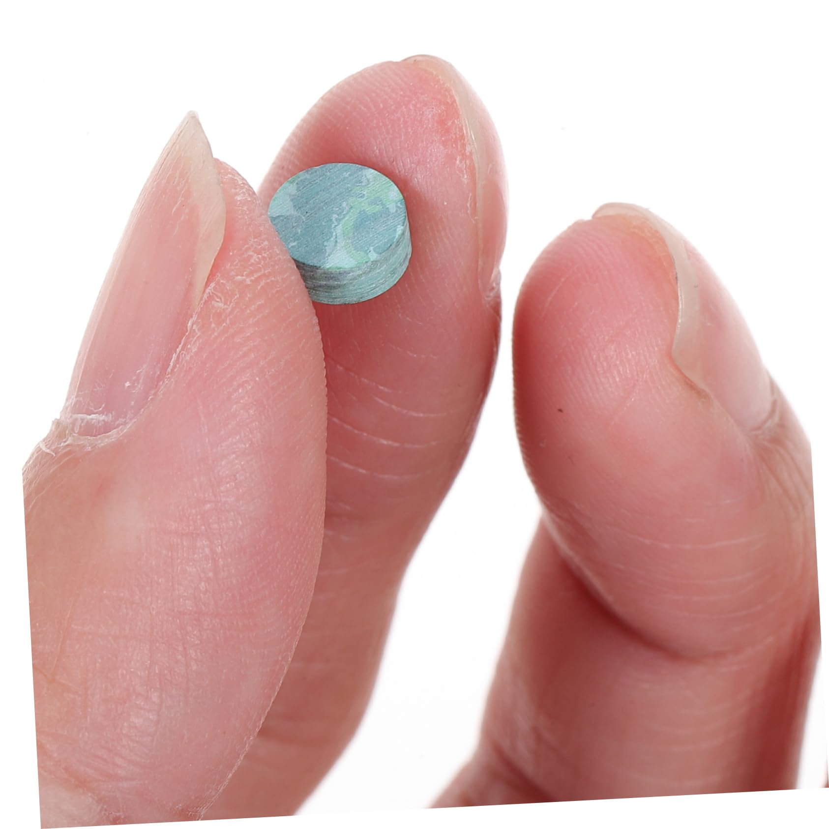 JEWEDECO Guitar Fingerboard Dots 10 Shell Inlay Dots for Banjo Ukulele in Dark Green