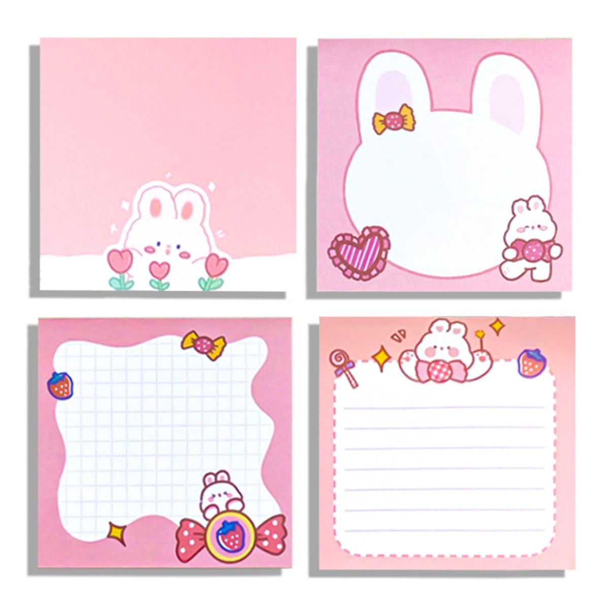 Hard Cover Sticky Notes Pad Self Adhesive Memo Pads Stick Notes Paper - View #2