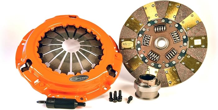 Centerforce Clutch Kit, Dual Friction, Single Disc, 11 in Diameter, 1-1/8 in x 21 Spline, Sprung Hub, Organic, 4.0 L, Kit