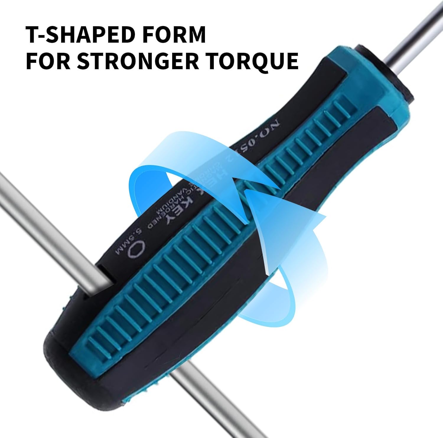 2Pcs Socket Nut Driver, 7/16-inch Non-Magnetic Hex Tip, NutDriver with 3.7Inch Cr-V Steel Hollow Shaft, Cushion Grip Non-Slip Handle