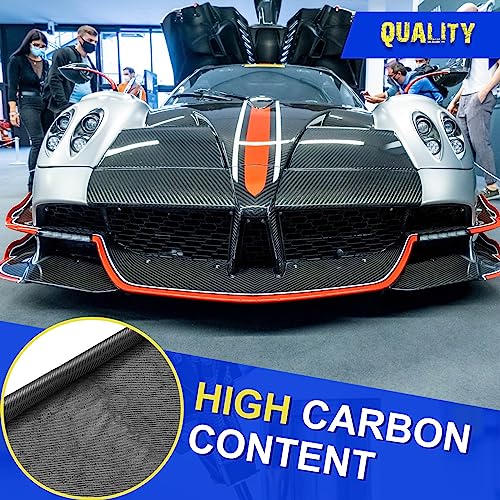 Image of Jecery 6 ft x 50 inch Carbon Fiber Fabric Roll Pure Fabric Carbon Fiber Sheet 2 x 2 Twill Weave 3k /220g for Cars for Structural Reinforcement on Concrete Walls, Basements, Boats (Black)