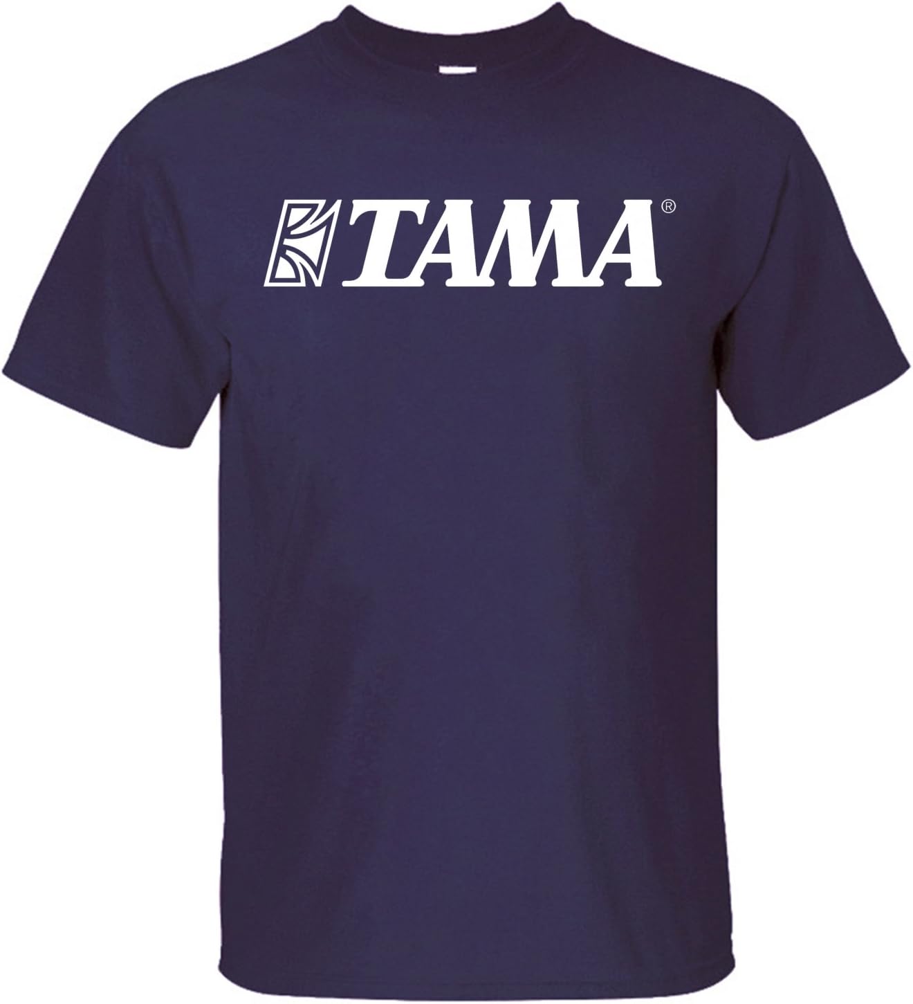 PAYP Tama Drums Logo Men Cotton T Shirt dark blue