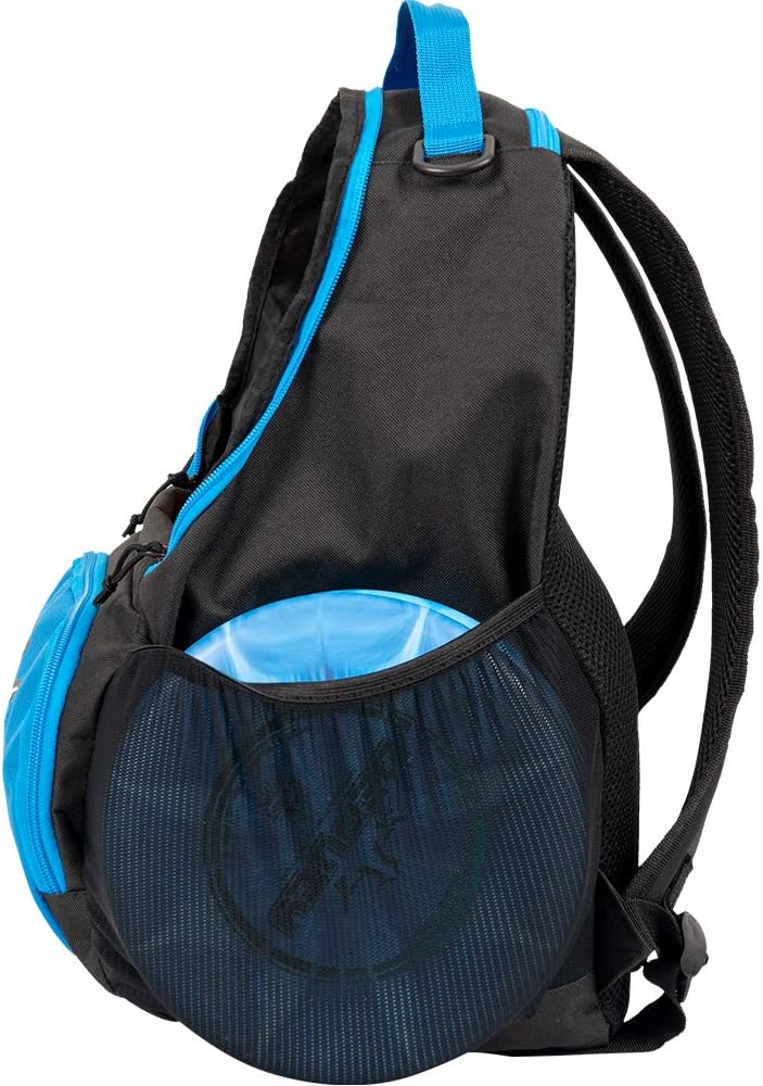 Dynamic Discs Cadet Disc Golf Bag - 17+ Discs Capacity - Beginner Disc Golf Accessories for Men - USA Business & Support - Includes Accessories Pouch & Water Bottle Holder - Lightweight & Durable