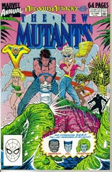 Paperback The New Mutants Annual #5 : Here Be Monsters (Atlantis Attacks - Marvel Comics) Book