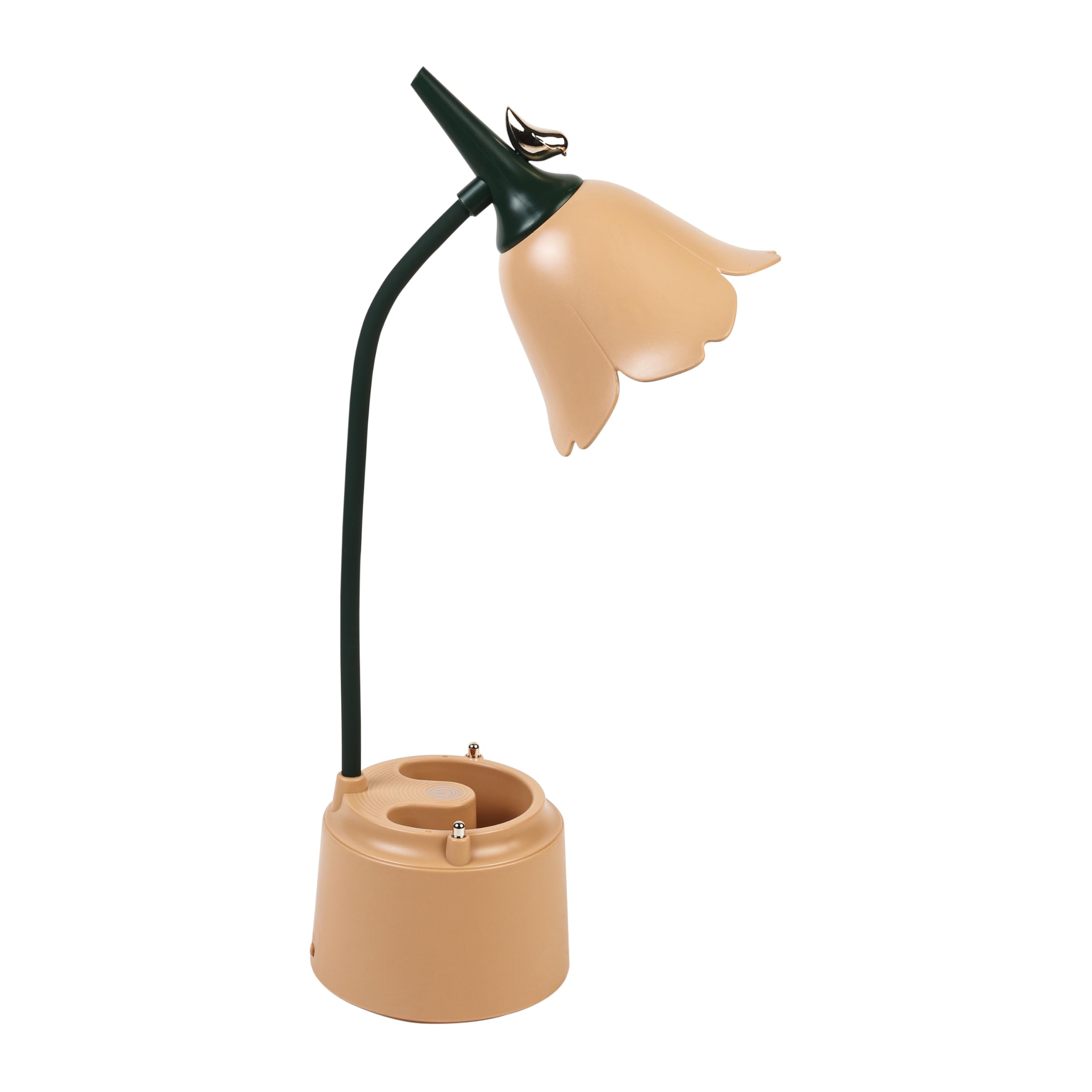 Flower Bird Table Lamp - USB Rechargeable Desk Light -4