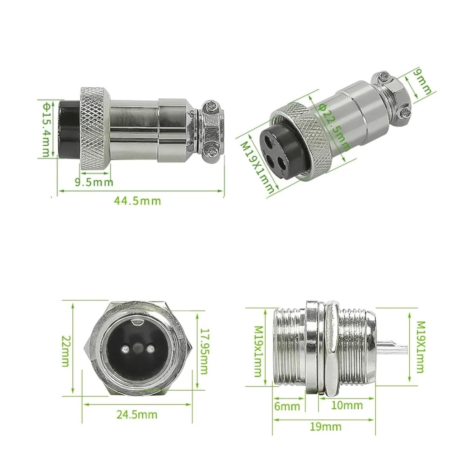 fengpeng 5/10/20セット GX20 2 3 4 5 6 7 8 9 10 12 14 15 ピンドッキング航空プラグソ