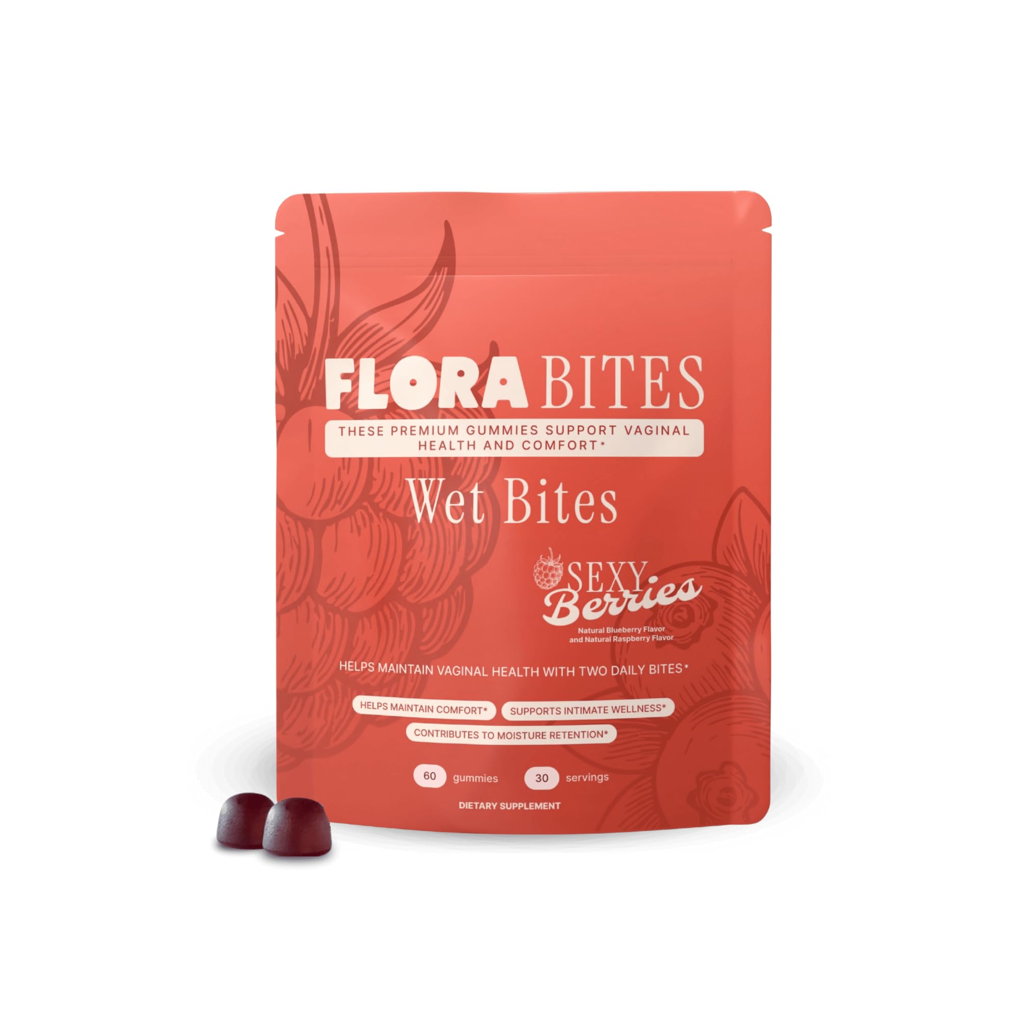 Amazon.com : Flora Bites – Vaginal Dryness Gummies | Vaginal