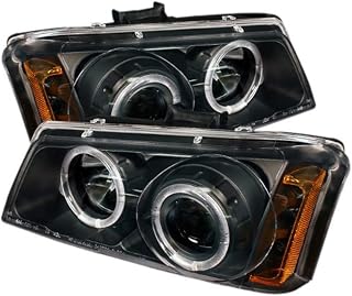 Spyder Auto Black Halo LED Projector Headlights