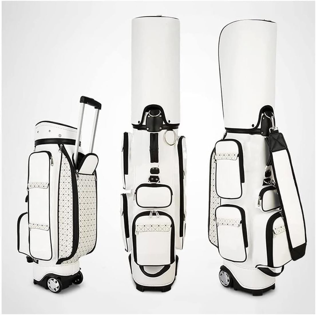 Golf Club Cart Bags Women Golf Travel Bags Carry Bags Golf Stand Bags with Wheels Golf Bags for Men Cart Bags