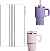 Vista 11 de Pajitas para Stanley Cup de 40 onzas, popote de repuesto para vaso Stanley de 40 onzas, accesorios para popotes reutilizables, aptos