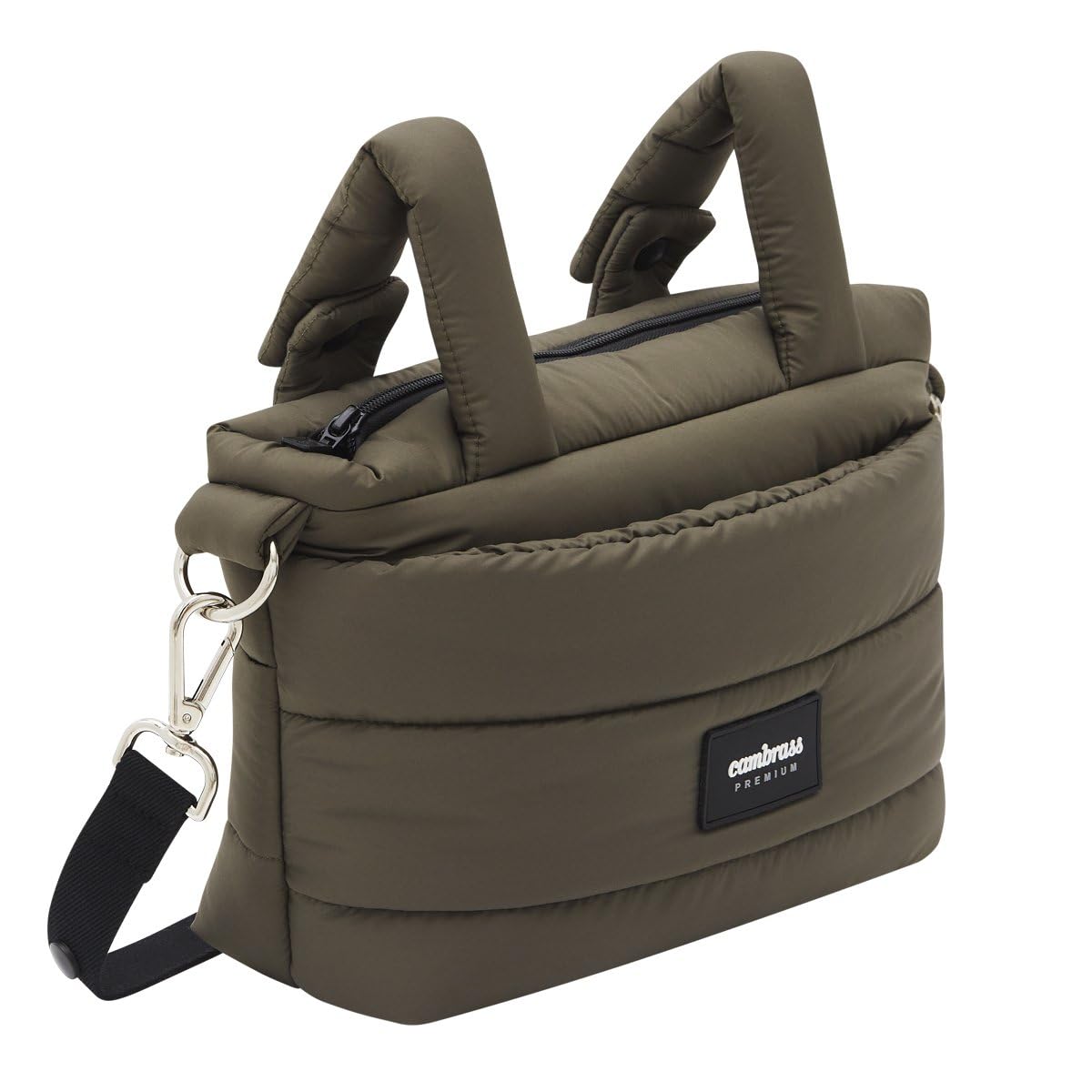 Cambrass-Bolso carro maternal para bebe-bolso de maternidad para carritos de bebe-organizador para pañales y otras cosas de bebe-Urban Kaki 13x38x20 cm
