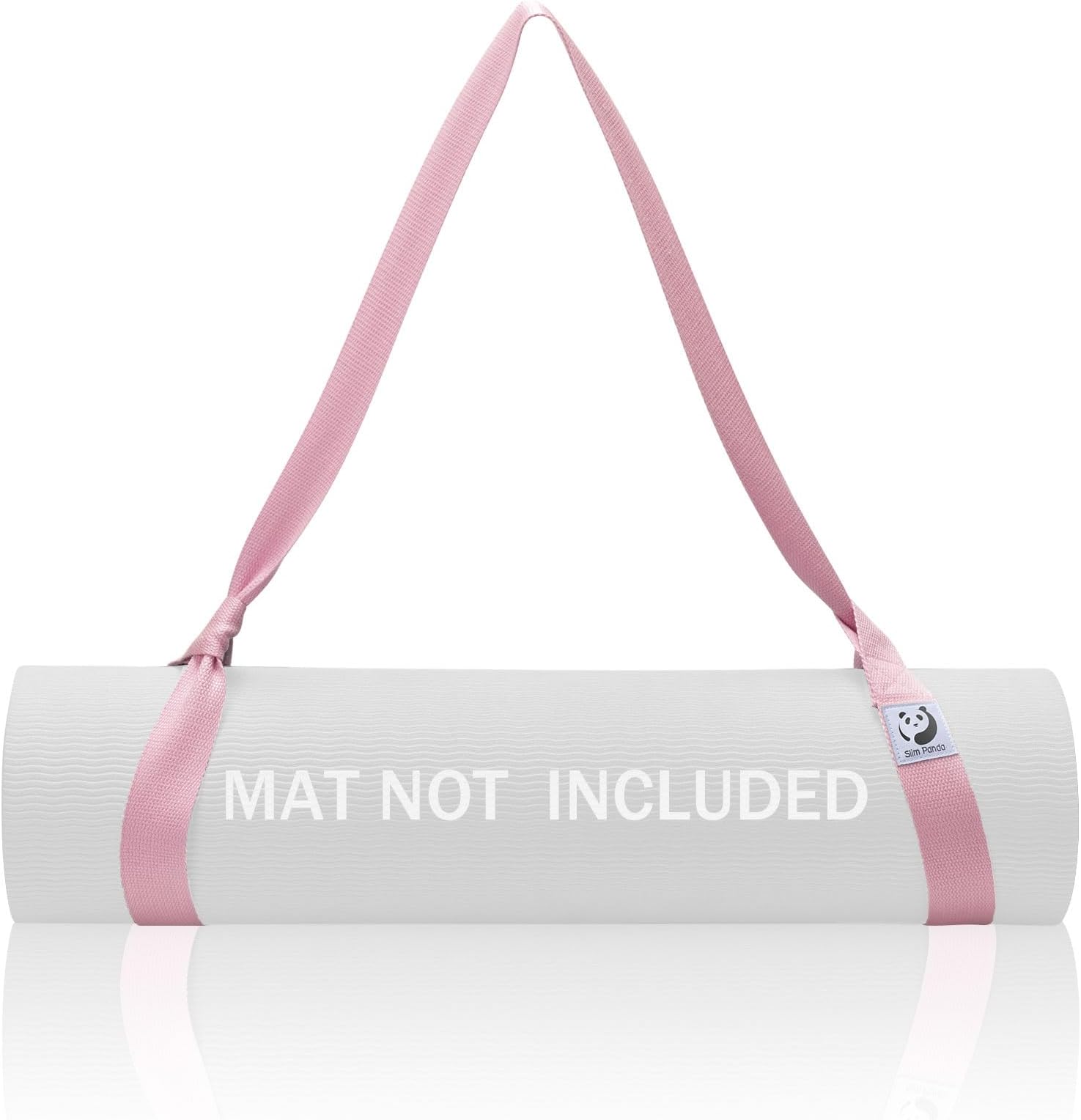 Slim Panda Yoga Mat Straps for Carrying, Adjustable Yoga Mat Carrier Sling Fits All Mats(Mat Not Included)