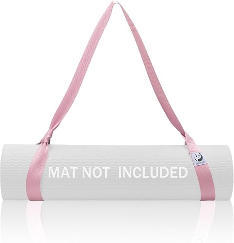 Slim Panda Correas para esterilla de yoga para llevar, soporte ajustable para esterilla de yoga, esterilla de yoga (esterilla de yoga no incluida)