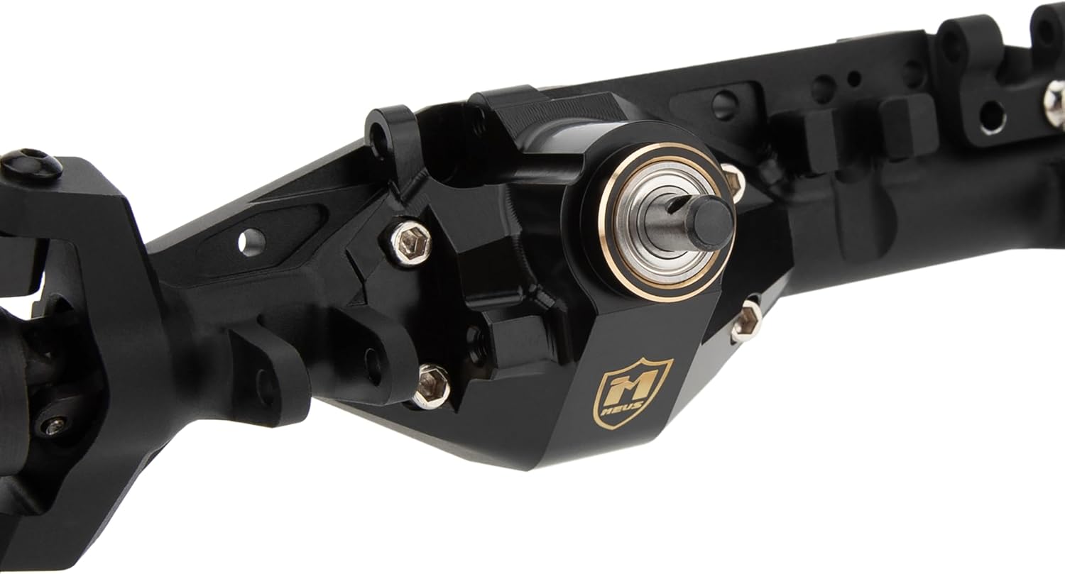 MEUS RACING Brass Diff Cover ONLY for MEUS 1/10 Capra 1.9 UTB Portal Axles Upgrades (for Cheat Code Axles)