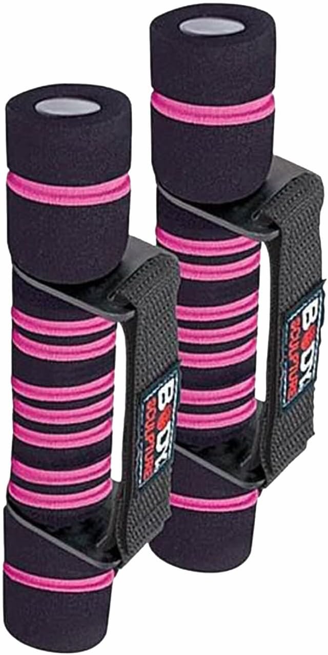 Body Sculpture Bw-314E Dumbbell Set, 4Kg (Pink/Black)