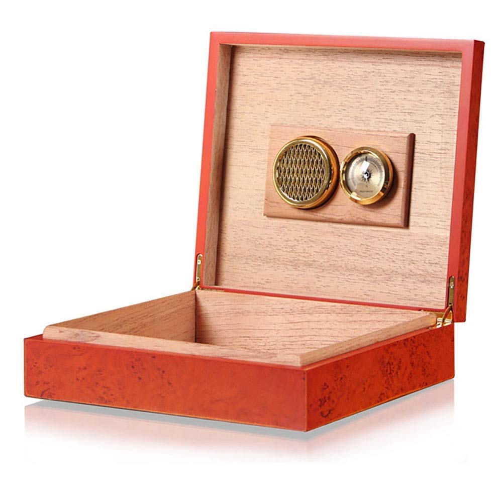 Buy ZHJXJH Cigar Humidor Cigar Box Cedar Cigar Box With Hygrometer And