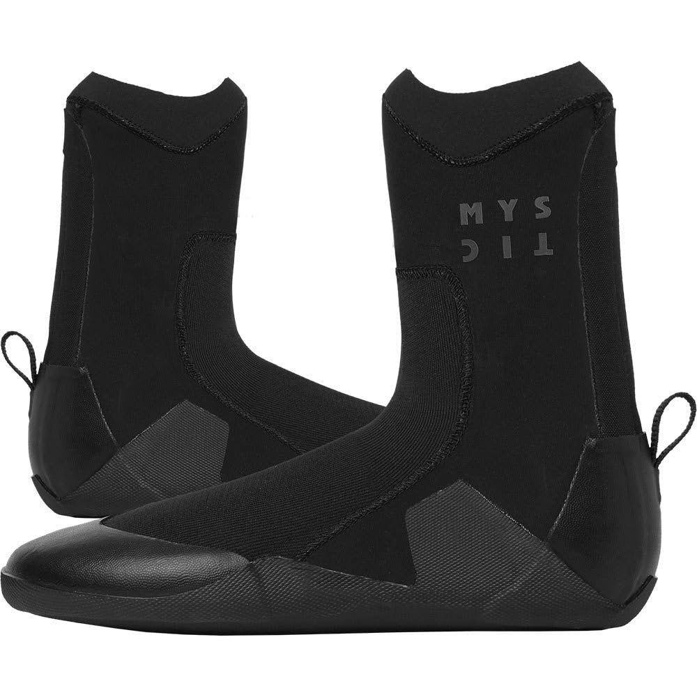 Mystic 2022 Supreme 5mm Split Toe Wetsuit Boots 35015.23003 - Black Footwear Size - 43