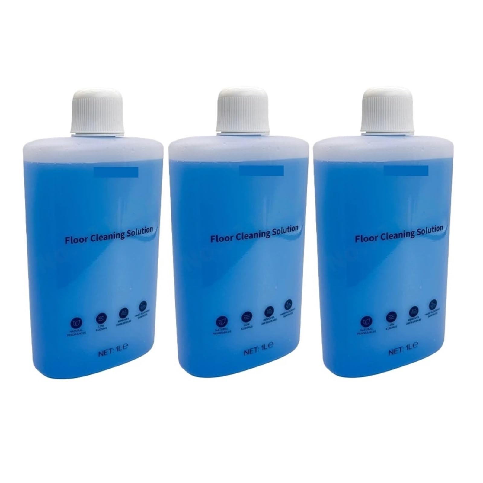 1L Multi-Surface-Bodenreiniger, Reinigungslösungsersatz, Kompatibel Mit Roborock S7 Max Ultra / S8 Pro Ultra / Q7-Serie(3-packy)