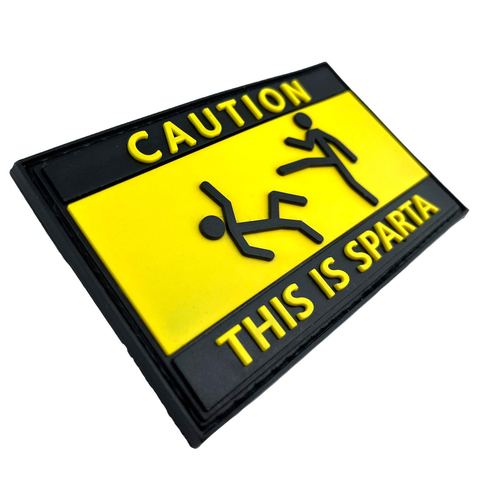 This is Sparta Airsoft Paintball PVC Moral Cosplay Patch This is Sparta Airsoft Paintball PVC Moral Cosplay Patch