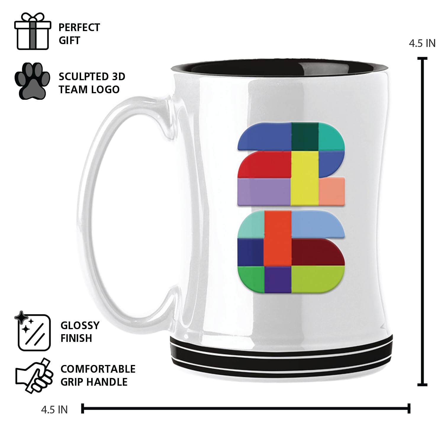 Buy HONAV Soccer FIFA World Cup 2026 14oz Sculpted Relief Mug