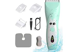 Ultra-Quiet Rechargeable Hair Clippers for Children with Autism
