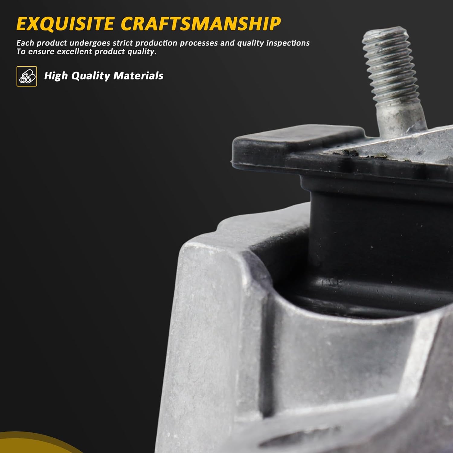 2PCS Engine Motor Mount Left & Right T4A1060 Compatible with 2017 2018 2019 2020 Jaguar F-Pace 3.0L V6 Replace# LR094225 LR094226