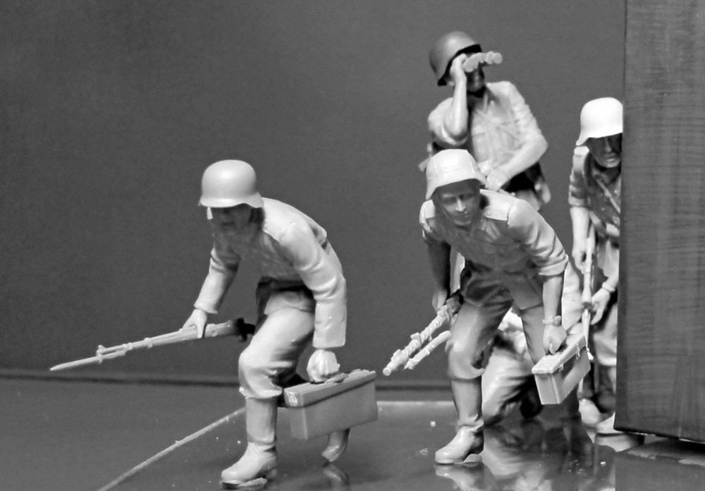 Amazon | マスターボックス 1/35 第二次世界大戦 ドイツ 歩兵5体