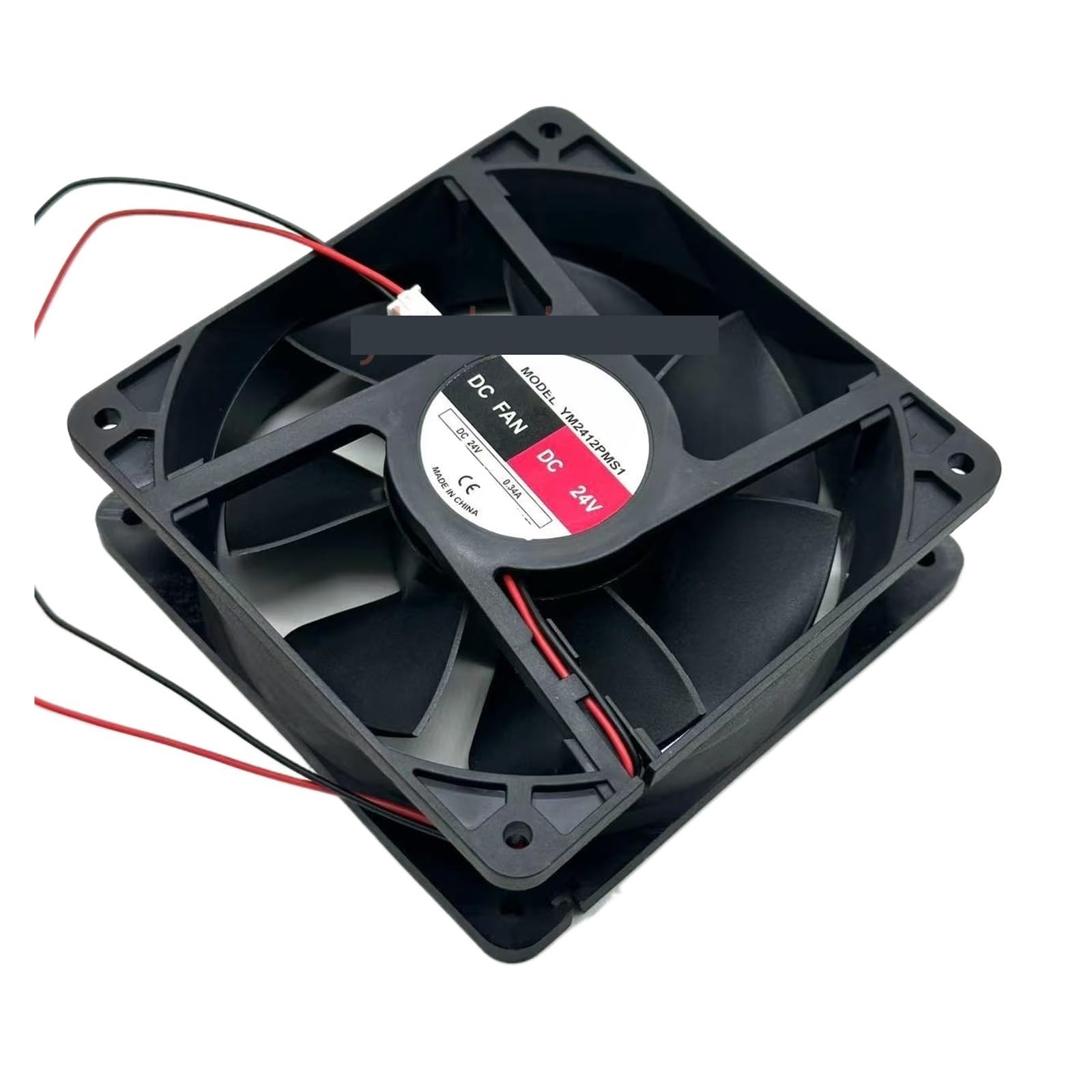 UITGVDQAT YM2412PMS1 DC 24V 0.34A 120x120x38mm 2-Wire Server Fan