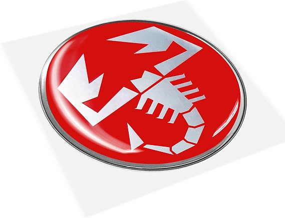 Abarth 3D Sticker Scorpion ، 50 مم