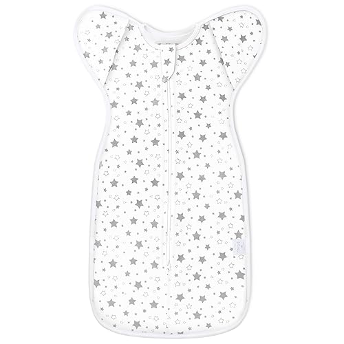 Miniatura 7 de ANYEDDE Saco de transición para bebé, bolsa de transición para envolver con brazos para entrar y salir, transiciones a saco de dormir sin brazos,