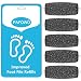 TBeloved 5 Extra Coarse Replacement Roller Refill Heads for Amope Pedi Perfect Electronic Foot File with Diamond Crystals