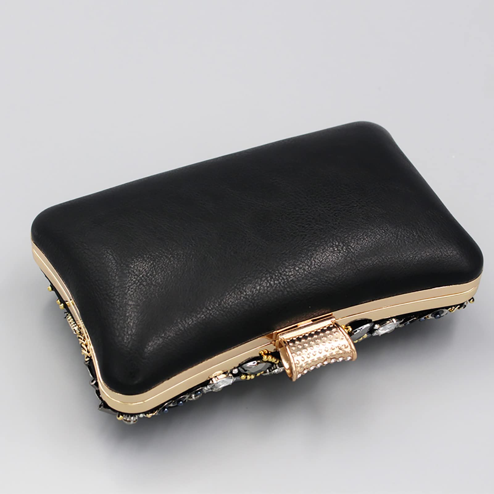 Amazon.co.jp: レディースフラキロラインストーンクラッチイブニング