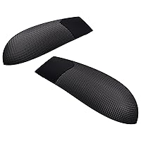 Vista 8 de eXtremeRate Paneles traseros de repuesto de empuñaduras de goma para controlador Xbox Series XS, mango de rieles laterales antideslizantes